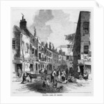 Church Lane, St Giles's, c.1840 by English School