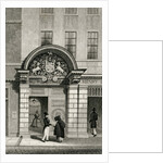 Barber Surgeon's Hall, Monkwell Street, 1830 by Thomas Hosmer Shepherd