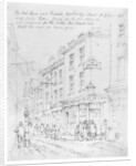 The Old Hare and Hounds, Buckridge Street, St Giles in1818 by English School