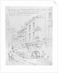 The Old Hare and Hounds, Buckridge Street, St Giles in1818 by English School