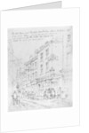 The Old Hare and Hounds, Buckridge Street, St Giles in1818 by English School