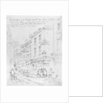 The Old Hare and Hounds, Buckridge Street, St Giles in1818 by English School