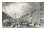 Farringdon Street and the Fleet Prison, 1830 by Thomas Hosmer (after) Shepherd