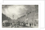 Farringdon Street and the Fleet Prison, 1830 by Thomas Hosmer (after) Shepherd