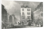 Middle Row Holborn, 1830 by Thomas Hosmer (after) Shepherd