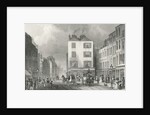 Middle Row Holborn, 1830 by Thomas Hosmer (after) Shepherd