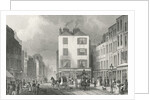 Middle Row Holborn, 1830 by Thomas Hosmer (after) Shepherd