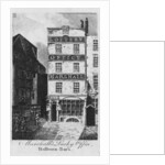 Marshall's Lucky Office Holborn-Bars, c.1817 by English School