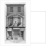 The Bible, Crown and Constitution, Cornhill, London by English School