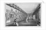 Mary Linwood's needlework exhibition of embroidered paintings at Savile House, 1810 by English School