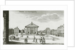 Piazza in Covent Garden, 1640 by Wenceslaus Hollar