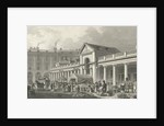 The N.W. facade of the new Covent Garden market, 1827-30 by Thomas Hosmer Shepherd