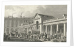 The N.W. facade of the new Covent Garden market, 1827-30 by Thomas Hosmer Shepherd