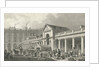 The N.W. facade of the new Covent Garden market, 1827-30 by Thomas Hosmer Shepherd