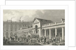 The N.W. facade of the new Covent Garden market, 1827-30 by Thomas Hosmer Shepherd