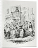 Seven Dials, c.1836 by George Cruikshank