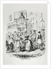 Seven Dials, c.1836 by George Cruikshank