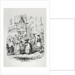 Seven Dials, c.1836 by George Cruikshank