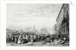 Covent Garden market, 1824 by English School