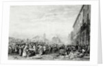 Covent Garden market, 1824 by English School