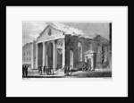 Ruins of St Paul Covent Garden, 1795 by Edward (after) Dayes