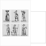 The Cryes of London, 1655 by English School