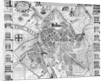 A New and Exact Plan of the City of York, 1748 by English School