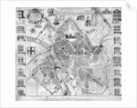 A New and Exact Plan of the City of York, 1748 by English School