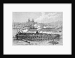 Progress of the Works of the Tower Bridge over the Thames, 1888 by English School