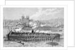 Progress of the Works of the Tower Bridge over the Thames, 1888 by English School