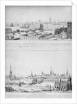 Catholic town in 1440 and the same town in 1840 by Augustus Welby Pugin