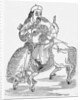 Mongol archer on horseback by Anonymous
