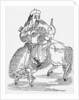 Mongol archer on horseback by Anonymous