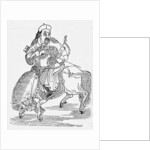 Mongol archer on horseback by Anonymous