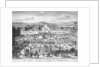 The stables and gates of Versailles seen from the Palace, 1683 by French School
