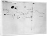 Sketch of the coast of Espanola, drawn by Columbus on the first voyage by Christopher (attr.to) Columbus