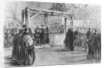 The Prince of Wales laying the foundation-stone of Tower Bridge on Monday, 1886 by English School