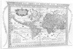 Nova Totius Terrarum Orbis Geographica Ac Hydrographica Tabula, 1642 by Dutch School