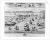 A Prospect of the Towne and Harbour of Harwich by English School