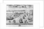 A Prospect of the Towne and Harbour of Harwich by English School