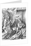 The Annunciation from the 'Small Passion' series, 1511 by Albrecht Dürer or Duerer