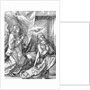 The Annunciation from the 'Small Passion' series, 1511 by Albrecht Dürer or Duerer