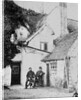 Two men outside Enfield cottage, c.1890 by English Photographer