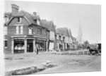 Corner of Chase Side and Chase Green Avenue, c.1890 b/w photo) by English Photographer