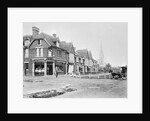 Corner of Chase Side and Chase Green Avenue, c.1890 b/w photo) by English Photographer