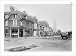 Corner of Chase Side and Chase Green Avenue, c.1890 b/w photo) by English Photographer