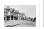 Corner of Chase Side and Chase Green Avenue, c.1890 b/w photo) by English Photographer