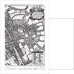 Loggan's map of Oxford, Western Sheet by David Loggan