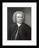 Portrait of Johann Sebastian Bach, German composer by Elias Gottleib (after) Haussmann