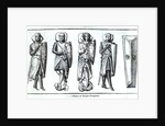 Effigies of Knights Templars by School English